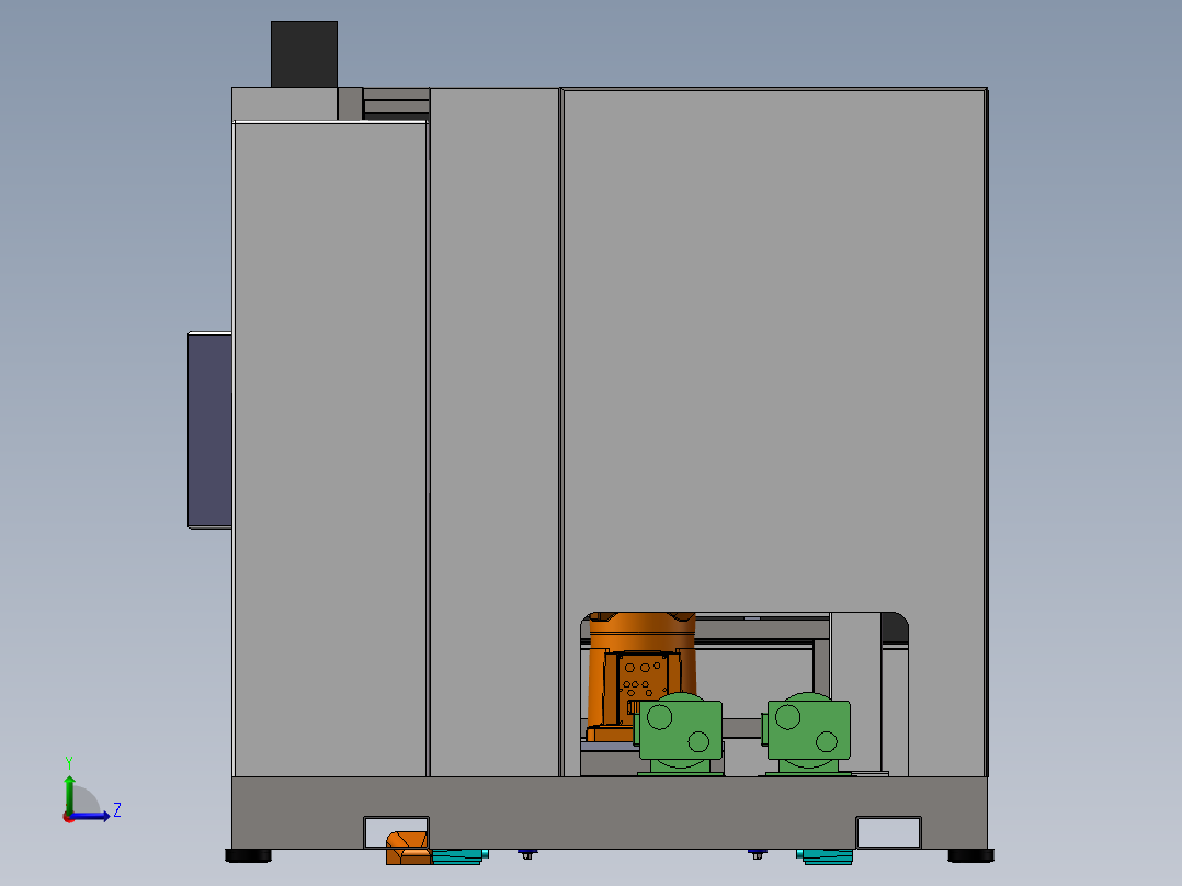 机器人案例左视图