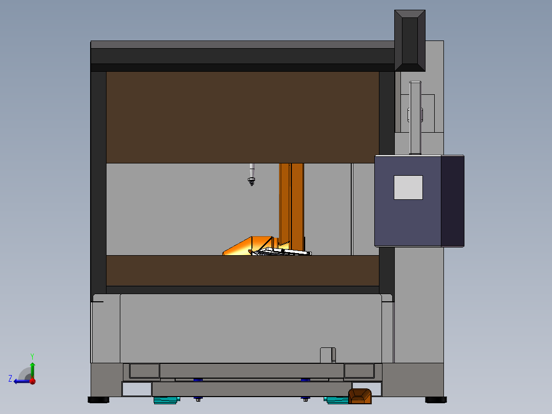 机器人案例右视图