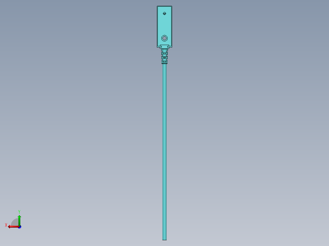 接近开关F3N-11TN04-N 电感式非屏蔽，端面感应，检测距离4mm后视图