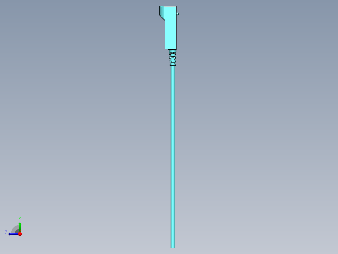 接近开关F3N-11TN04-N 电感式非屏蔽，端面感应，检测距离4mm右视图