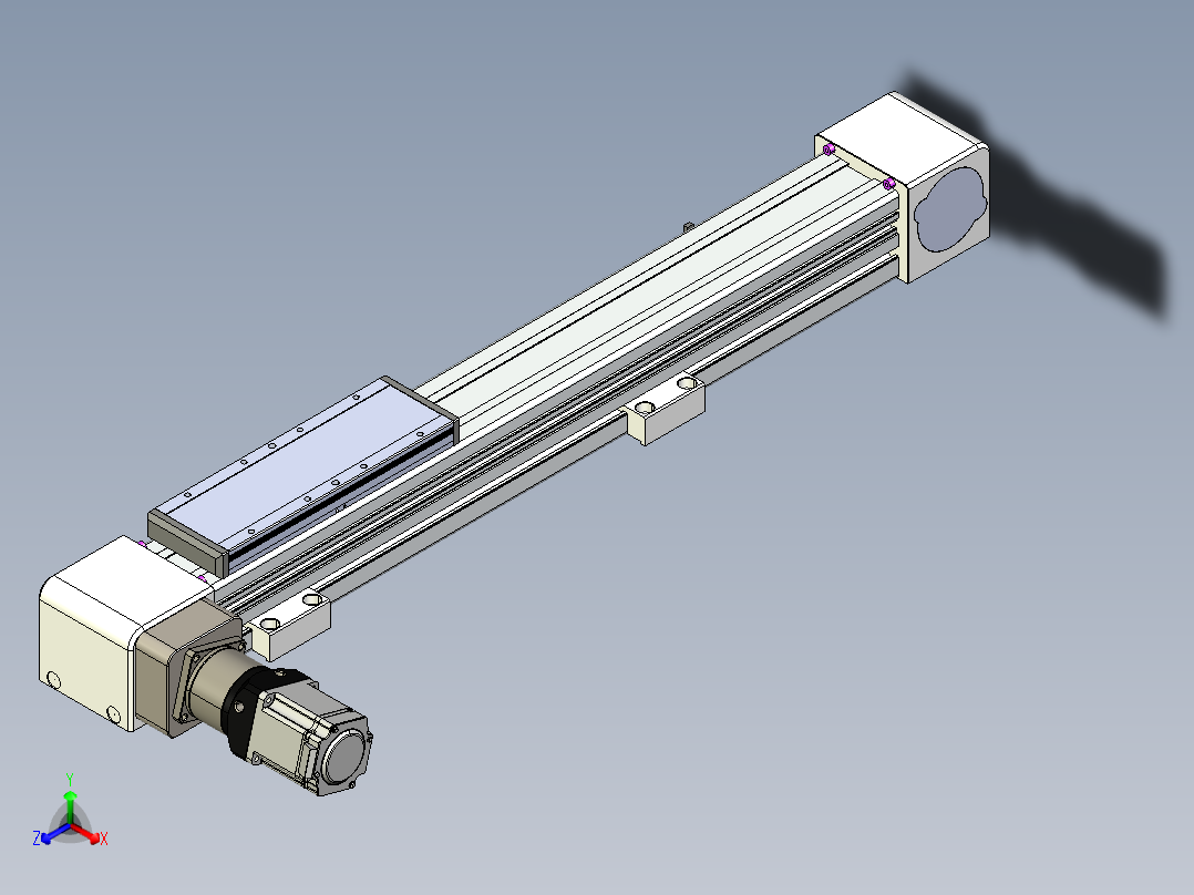 同步带滑台-欧规B8-L176-S450-L-ZP40-D3-N5