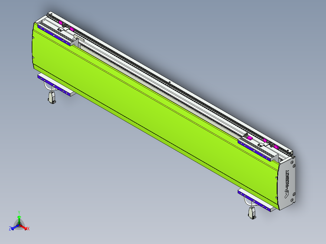 威洛博VL系列3d模型模组2VL22H2Y-S900