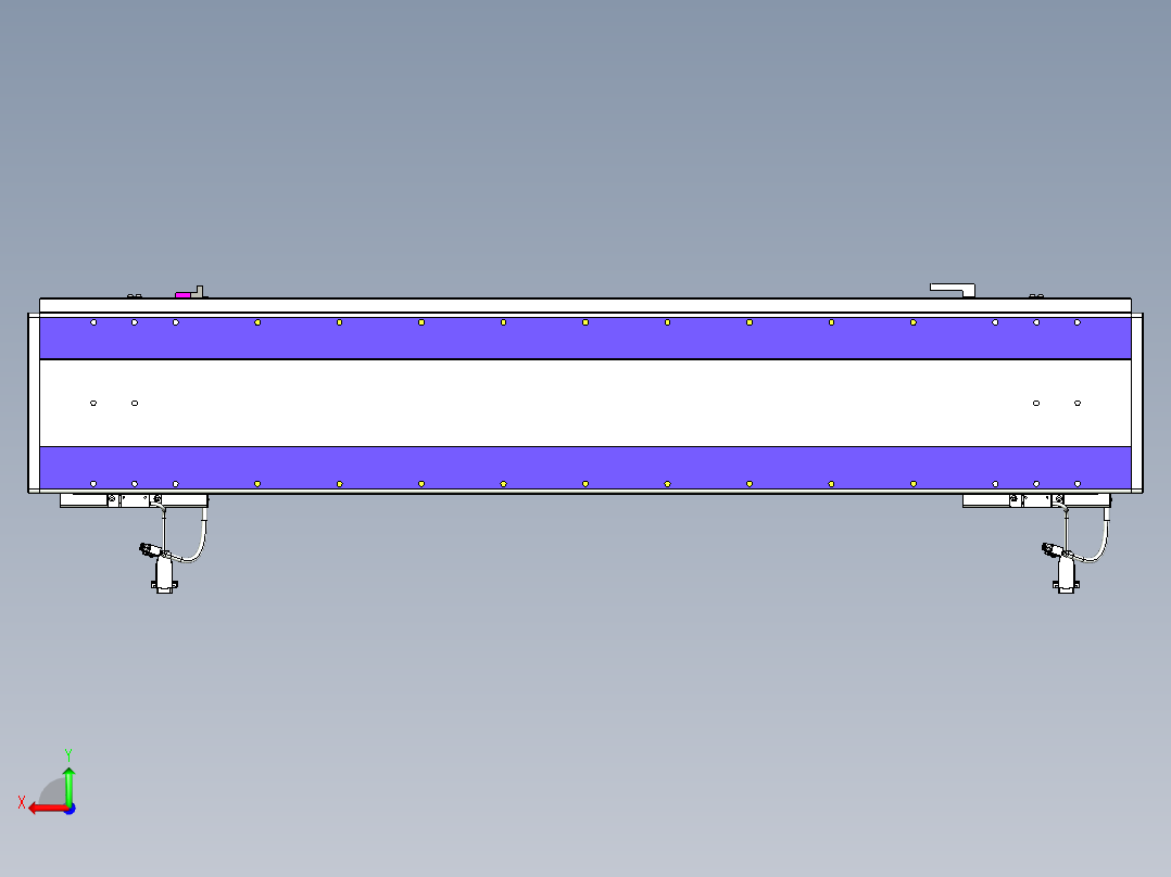 威洛博VL系列3d模型模组2VL22H2Y-S900后视图