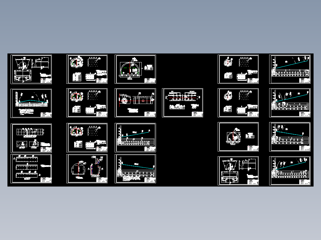 隧道施工图（全套）包括照明通风