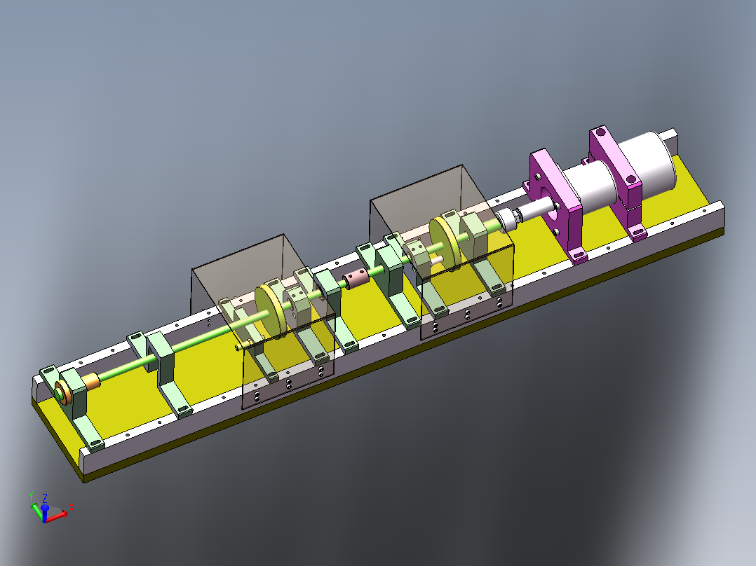 双跨转子<span style='color: red'>试验台</span>