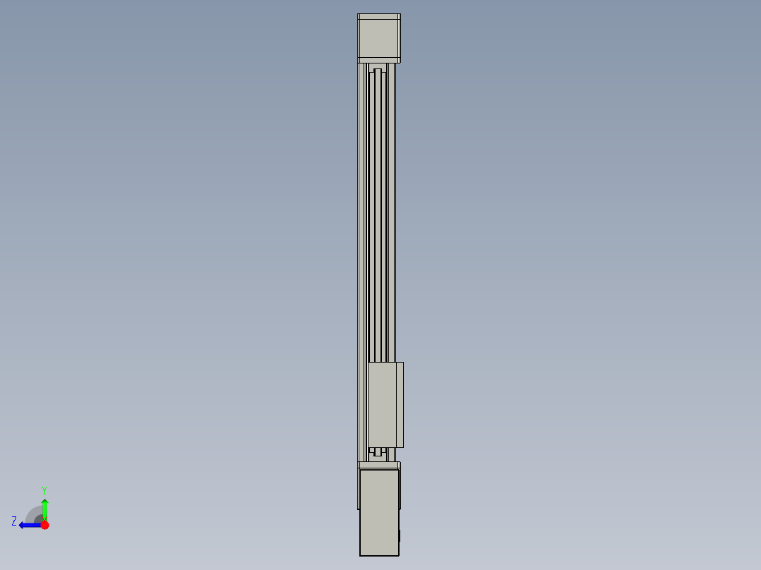 欧规系列-GB8-L96-S600-BR-P40-MS3右视图