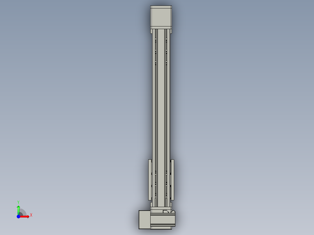 欧规系列-GB8-L96-S550-BLD-P40-MS3前视图