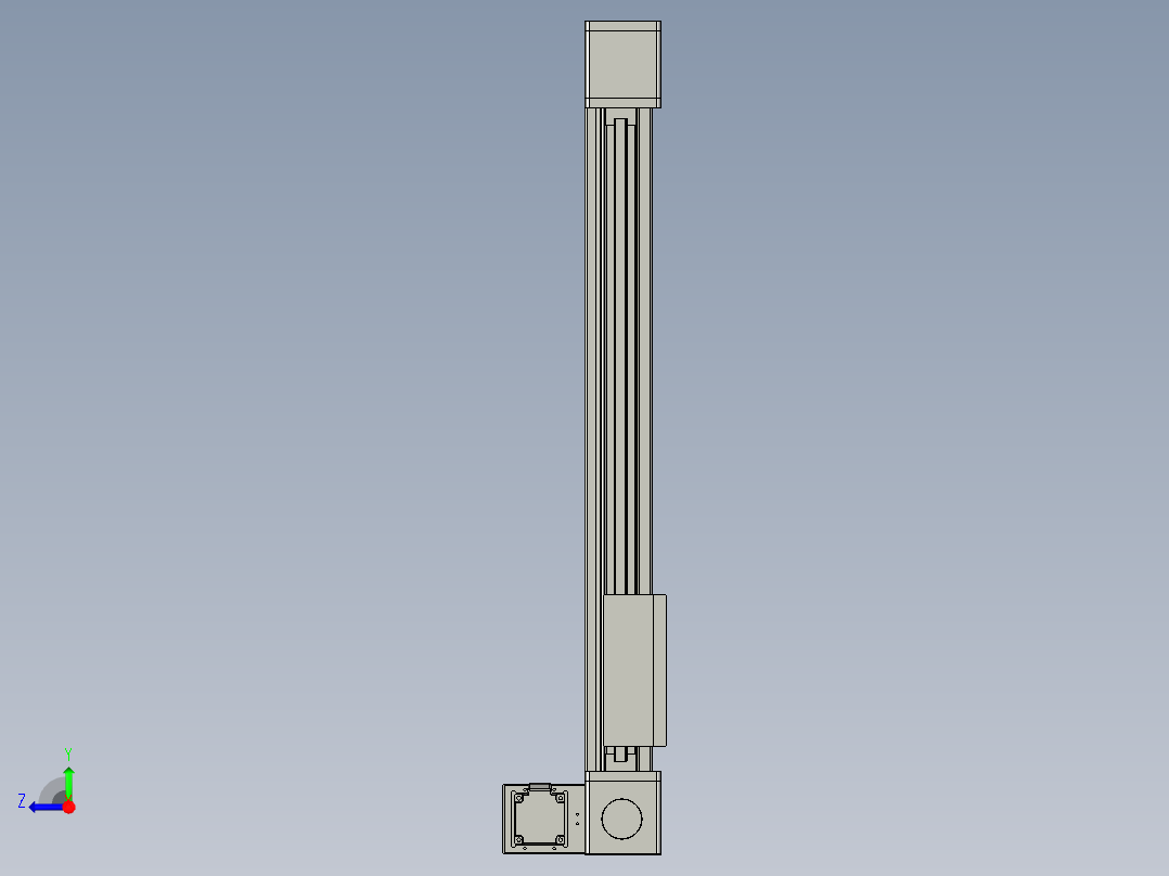 欧规系列-GB8-L96-S550-BLD-P40-MS3右视图