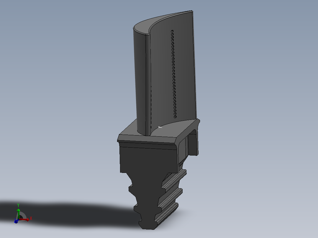 涡轮 叶片 涡扇 (7)