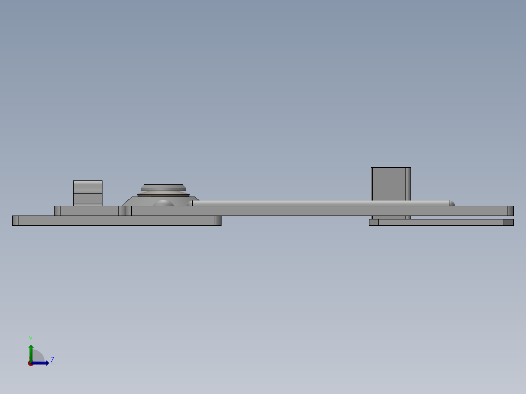家具鳄鱼机构左视图