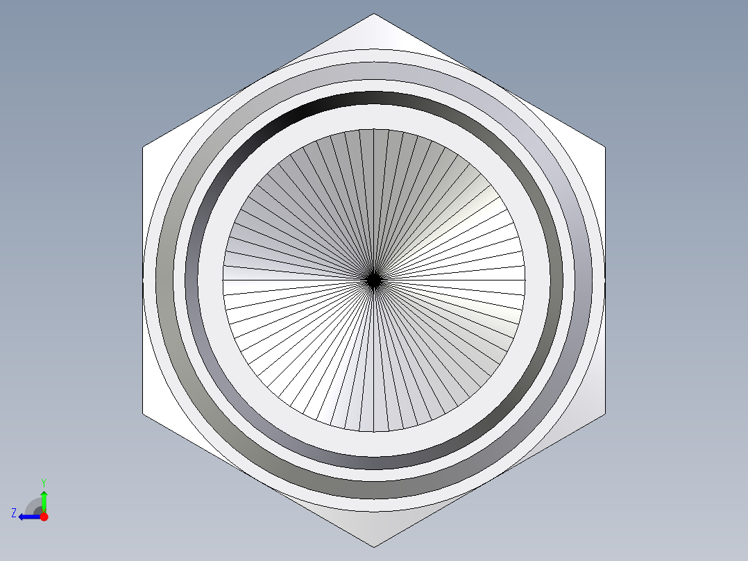 卡套式工业通用硬管接头EO_Blanking_plug_for_tube_ends_ROV42LCFX右视图