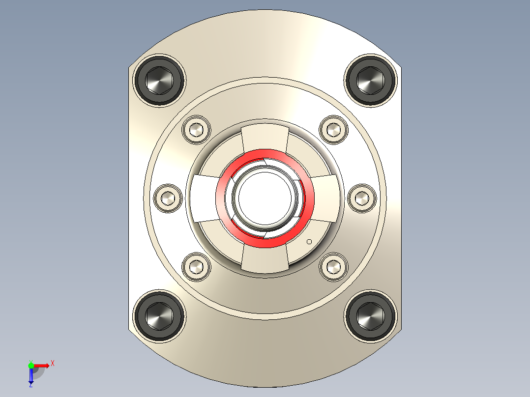 KOSMEKSFA3000-G0A-140多系列多零件图纸模型多系列多零件图纸模型俯视图