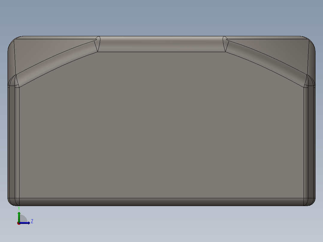紧固件-Raw Steel SqNut 0.6250左视图