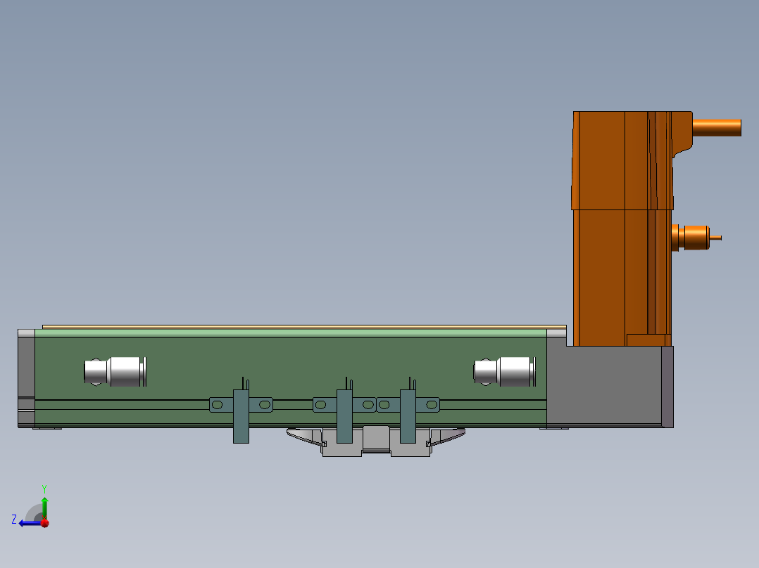 MCB同步带全封闭MCB5-BM-M100W 右视图