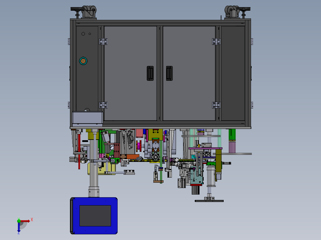 微型断路器保险丝组装设备（含DFM)sw17可编辑俯视图