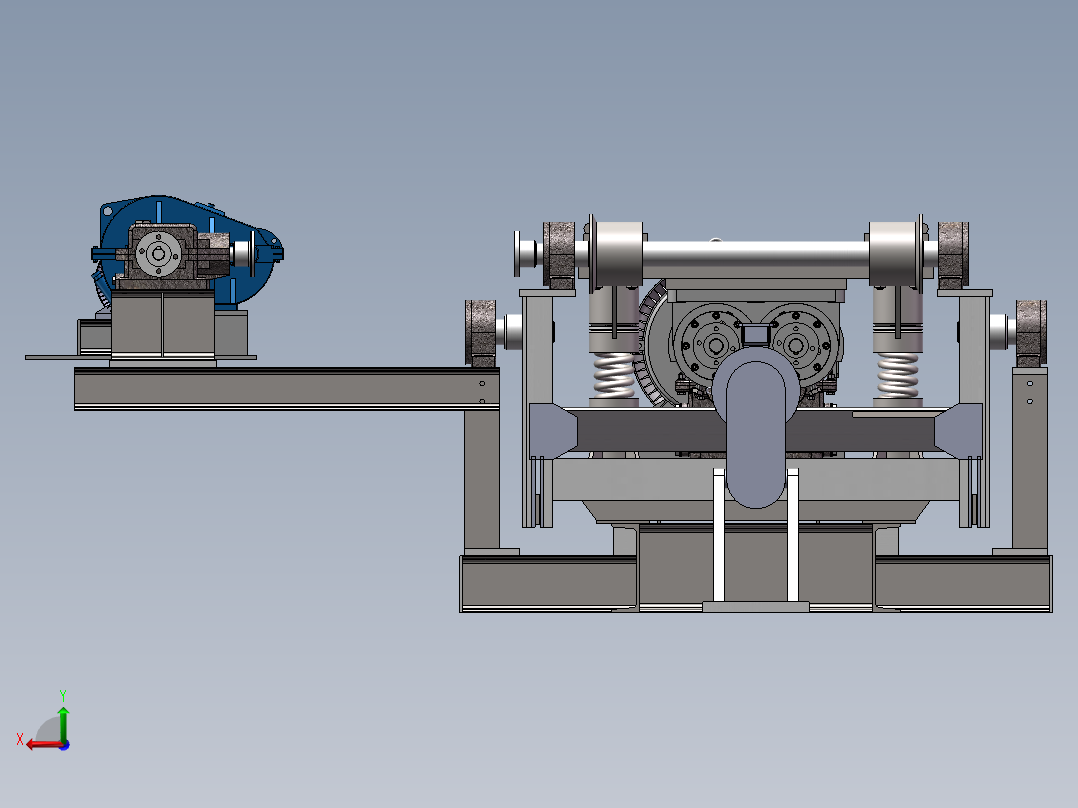 混凝土振动台sw16可编辑后视图