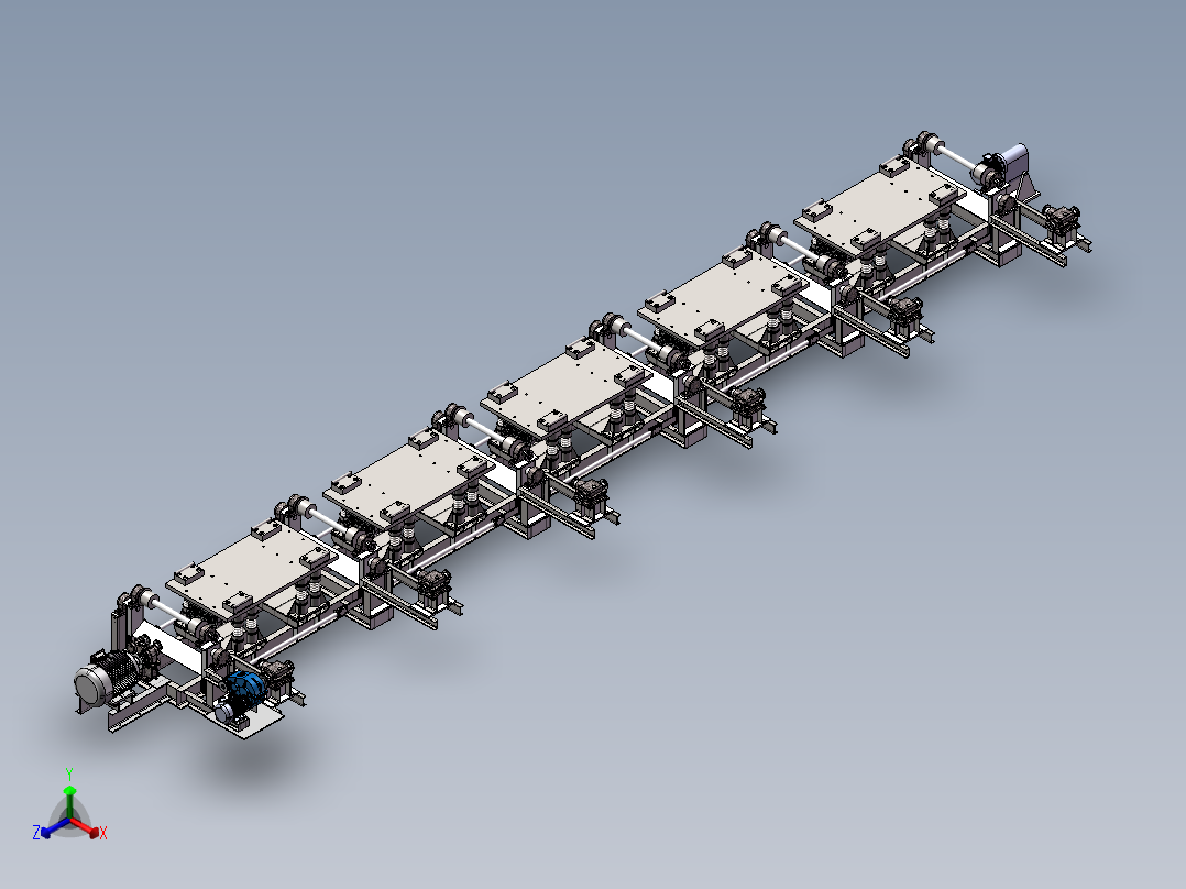 混凝土振动台sw16可编辑正等轴测图