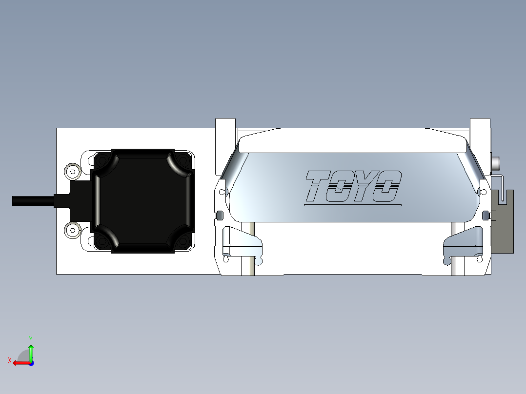 Toyo东佑达直线模组-ETH17-800-BL-M40后视图