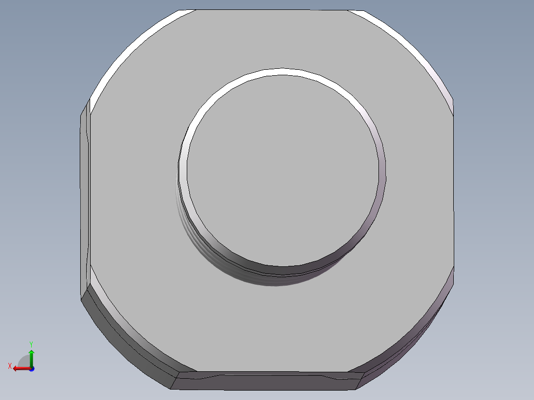 Q442-芯轴套数控加工工艺及编程设计后视图