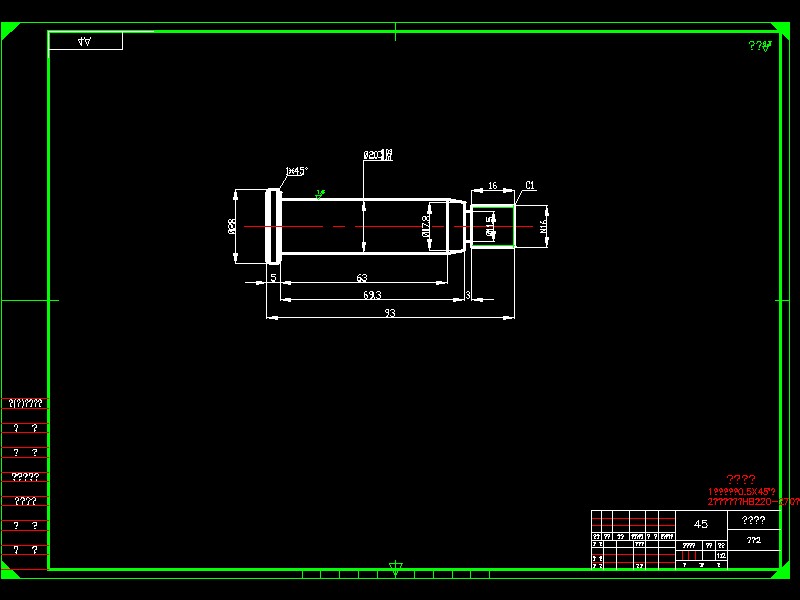 Q442-芯轴套数控加工工艺及编程设计