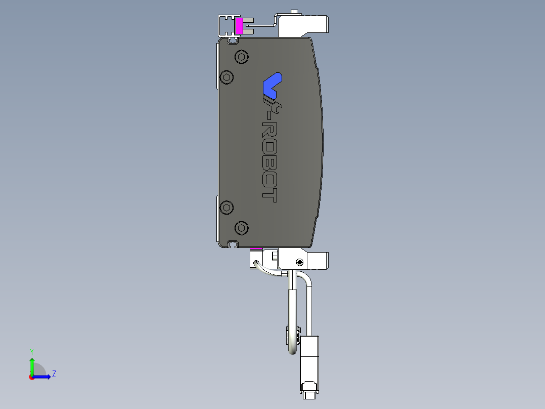 威洛博VL系列3d模型模组VL17E1Y-S850左视图