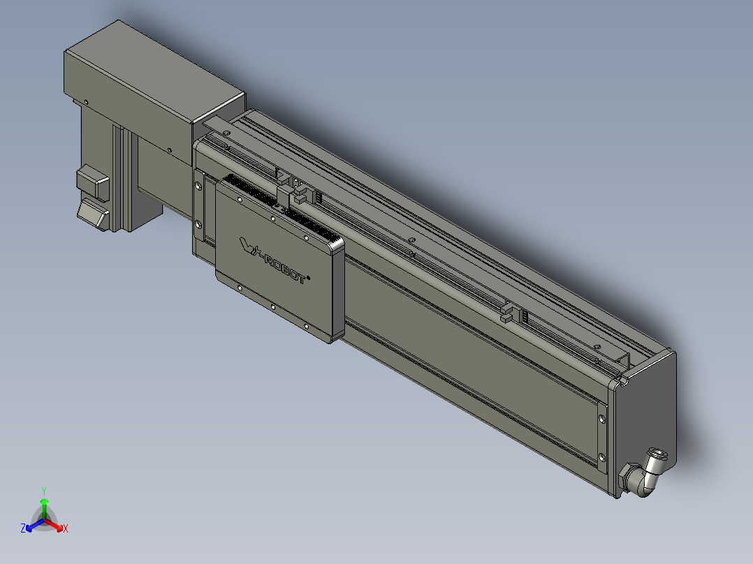 威洛博VBC12-S250-BR-P40正等轴测图