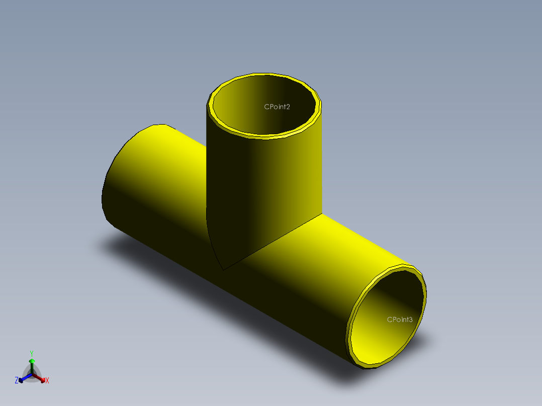 tee-ss正等轴测图