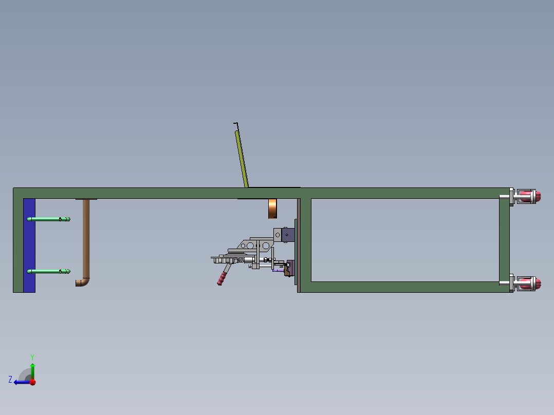 贴双面胶治具（sw16可编辑+cad）右视图