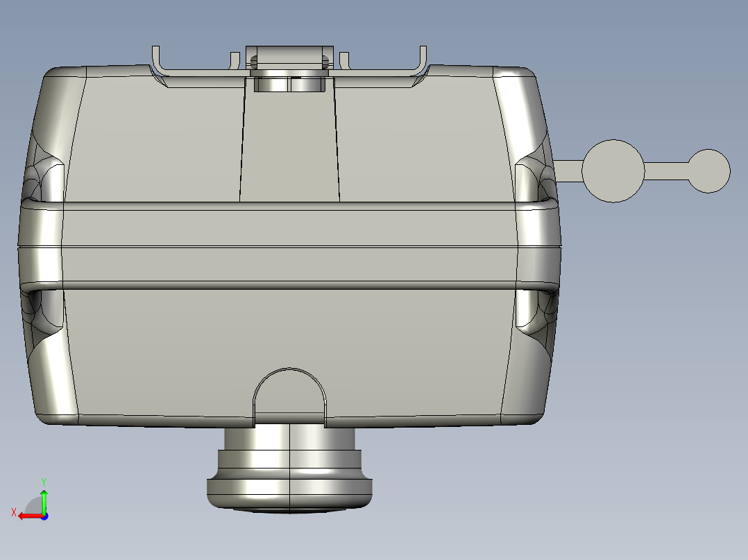 上银线性制动器STEP_LAK2J后视图