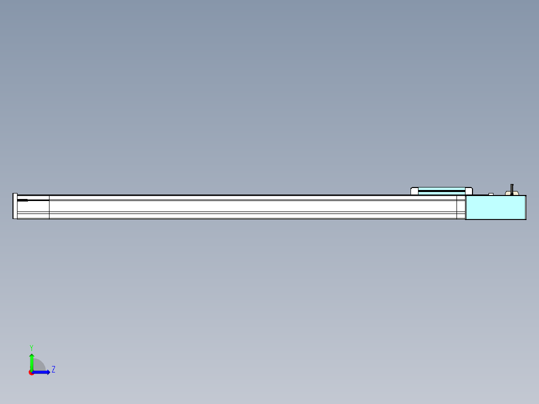 欧规系列-LB6A-L65-S1000-BR-ZP40-C3左视图