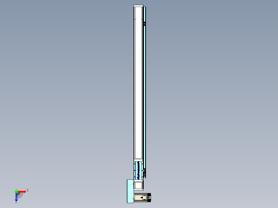 欧规系列-LB6A-L65-S1000-BR-ZP40-C3俯视图