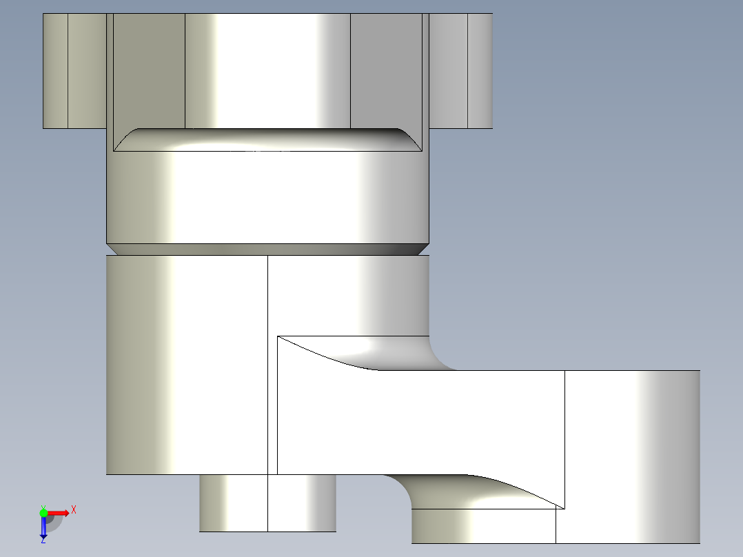平面張力器(自動張力型)BAT-A-3D多系列多零件图纸模型俯视图