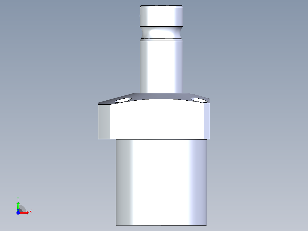 KOSMEKLHA0750-SR-F多系列多零件图纸模型前视图