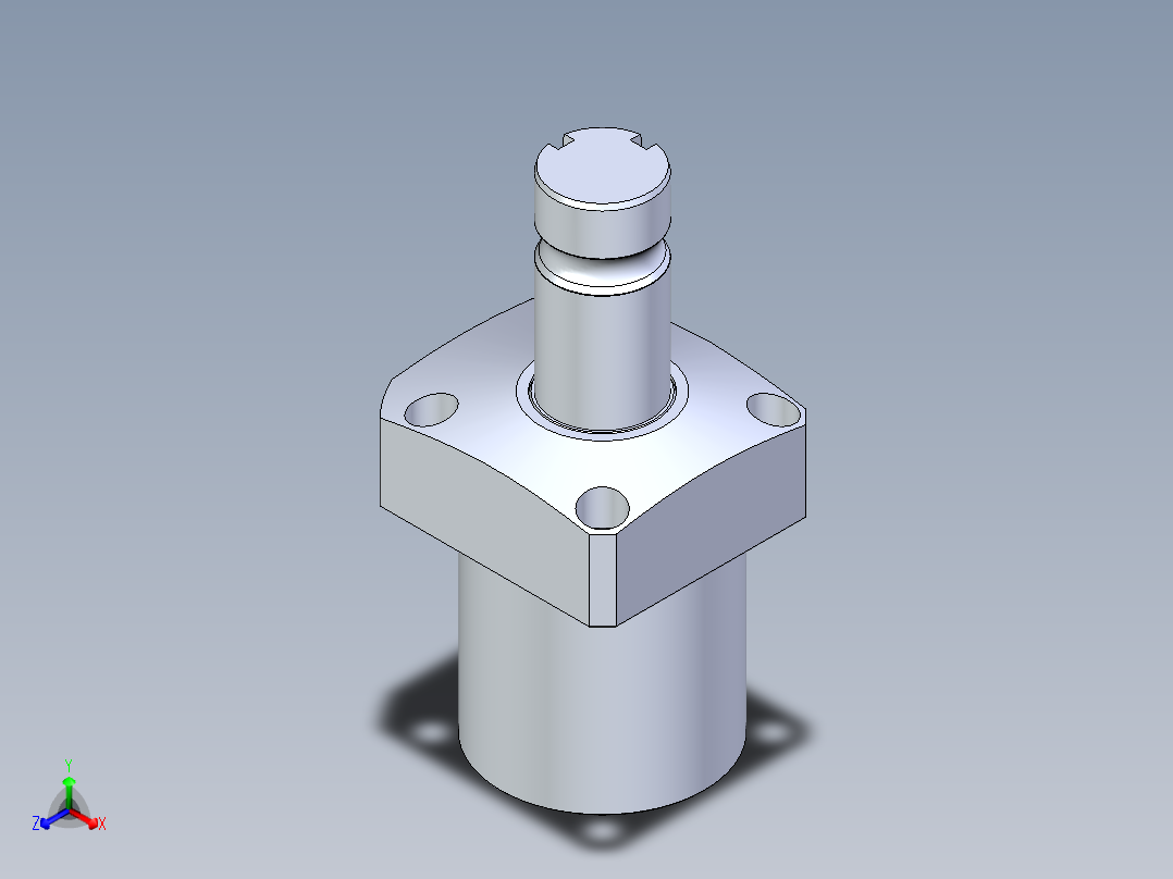 KOSMEKLHA0750-SR-F多系列多零件图纸模型正等轴测图