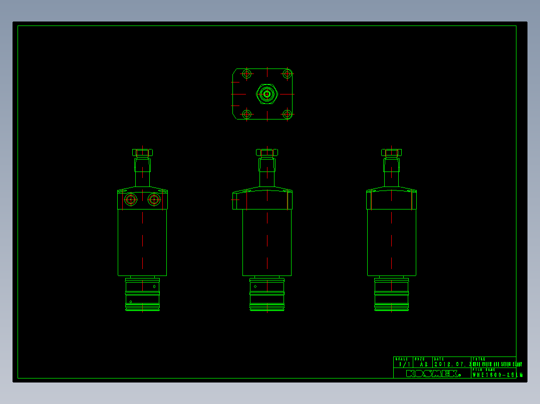 KOSMEKWHE1600-2SLM多系列多零件图纸模型多系列多零件图纸模型