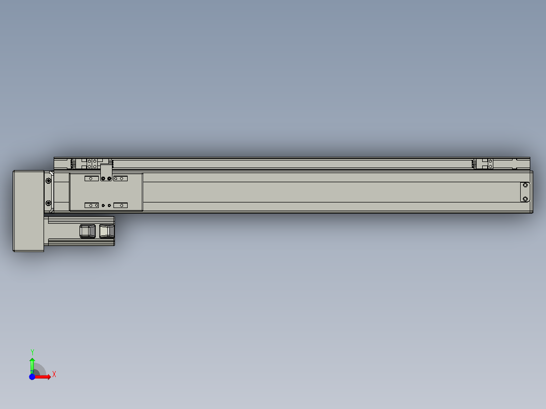 VF丝杆传动-一般环境VT5-S480-BL前视图