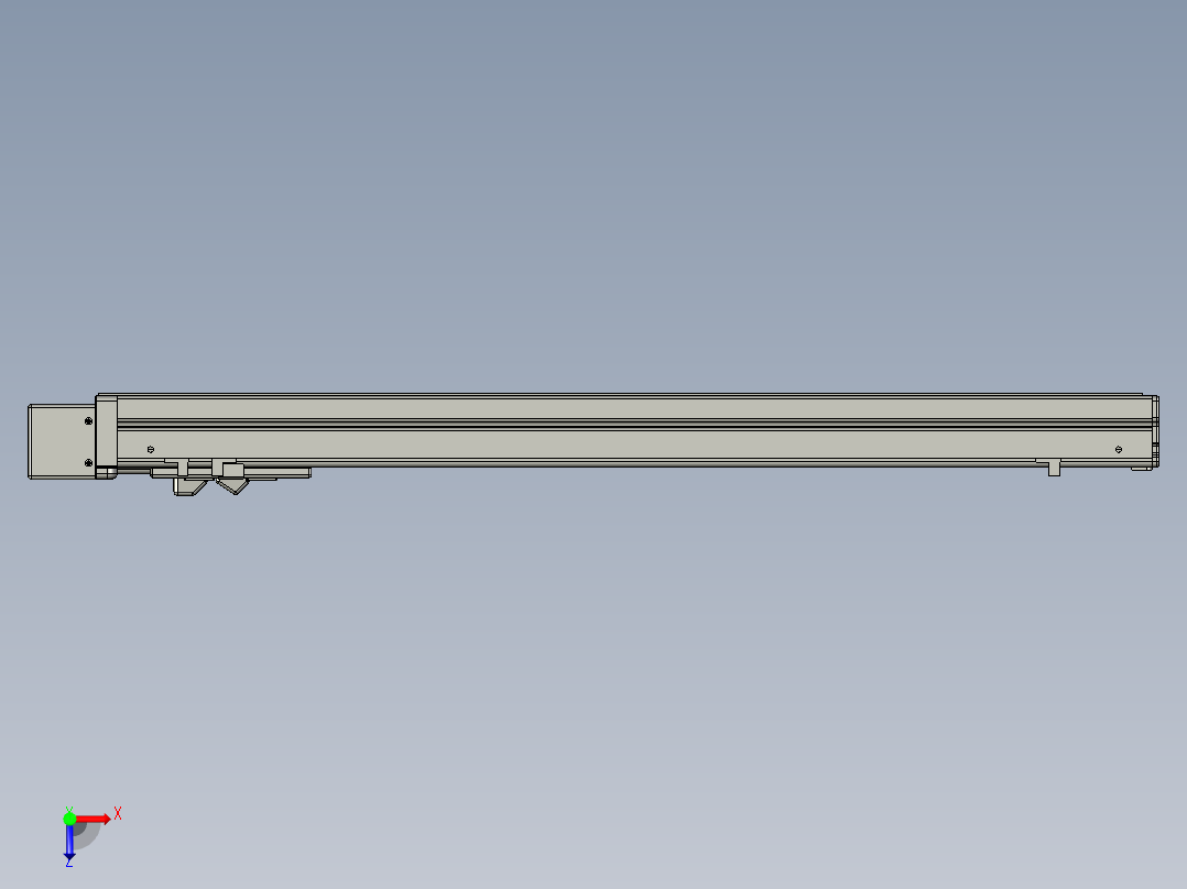 VF丝杆传动-一般环境VT5-S480-BL俯视图