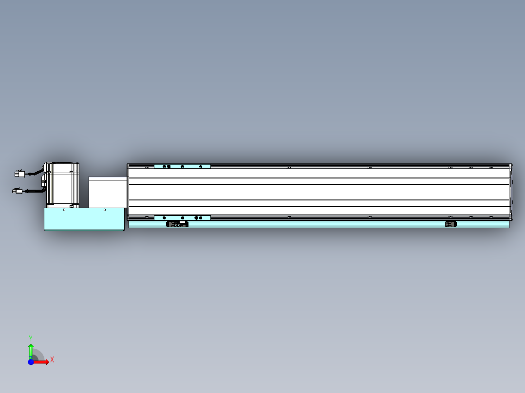 威洛博VBF同步带传动一般环境VBF14-L45-S650-BL-ZP75-C3前视图
