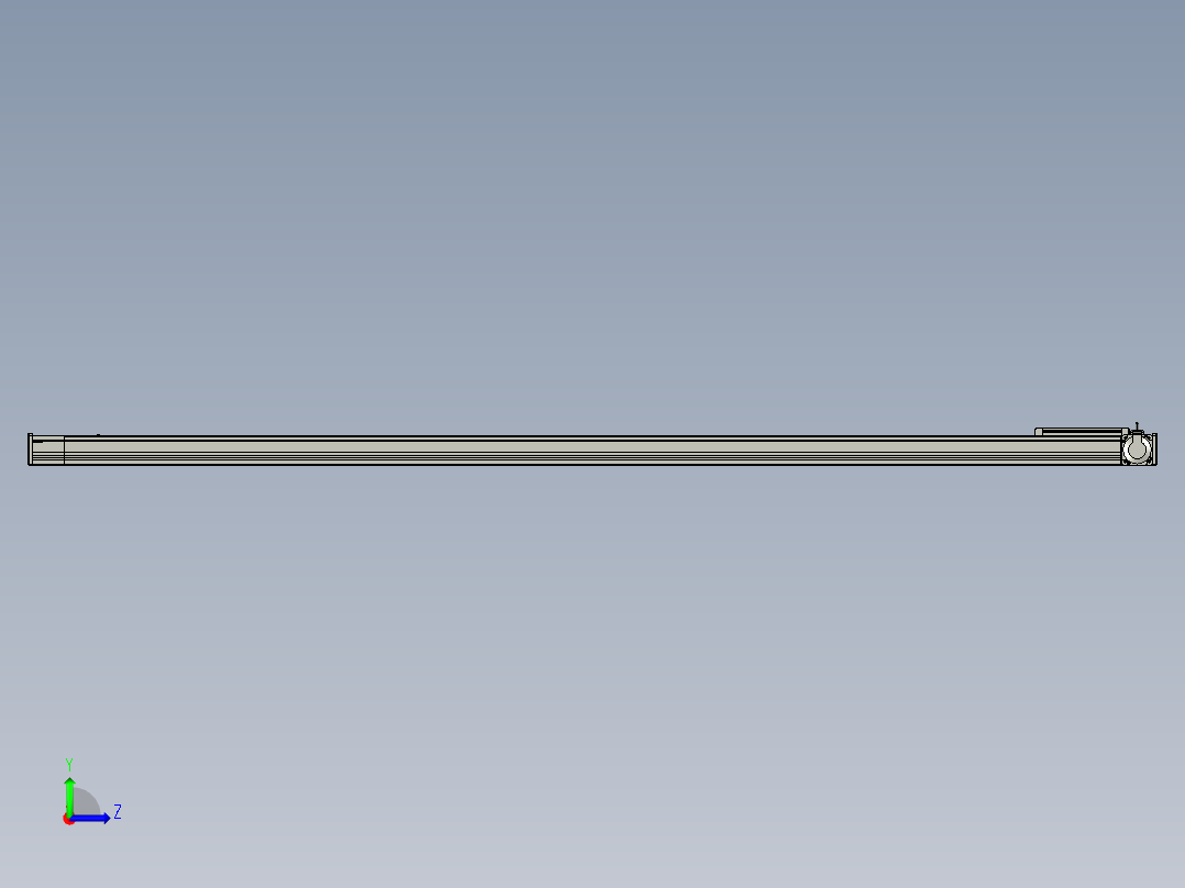 欧规系列-LB8-L150-S2600-BR-ZP75-C3左视图
