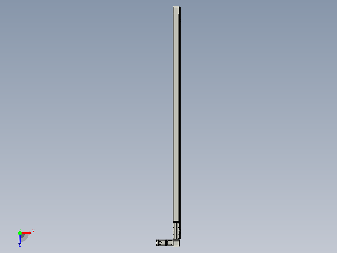 欧规系列-LB8-L150-S2600-BR-ZP75-C3俯视图