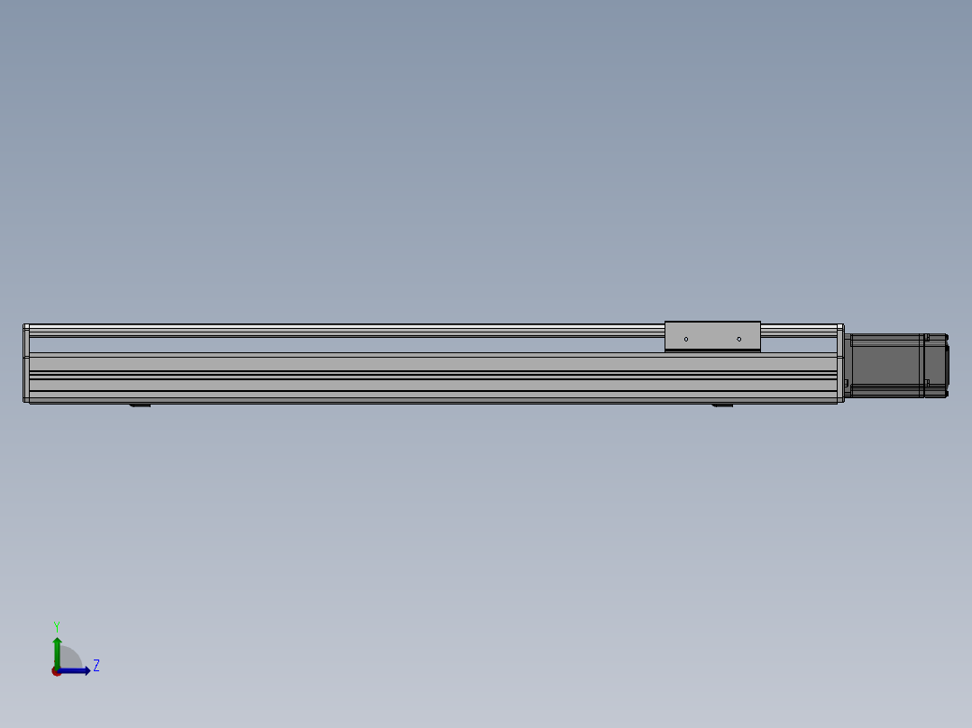 精密模组MY130-T10-550L-BC-P20B-C4-C左视图