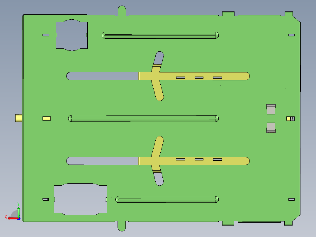 多士炉烤面包机Proe5.0.zip后视图