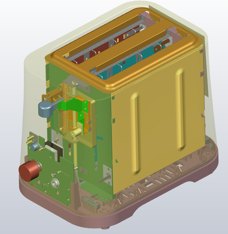 多士炉烤面包机Proe5.0.zip
