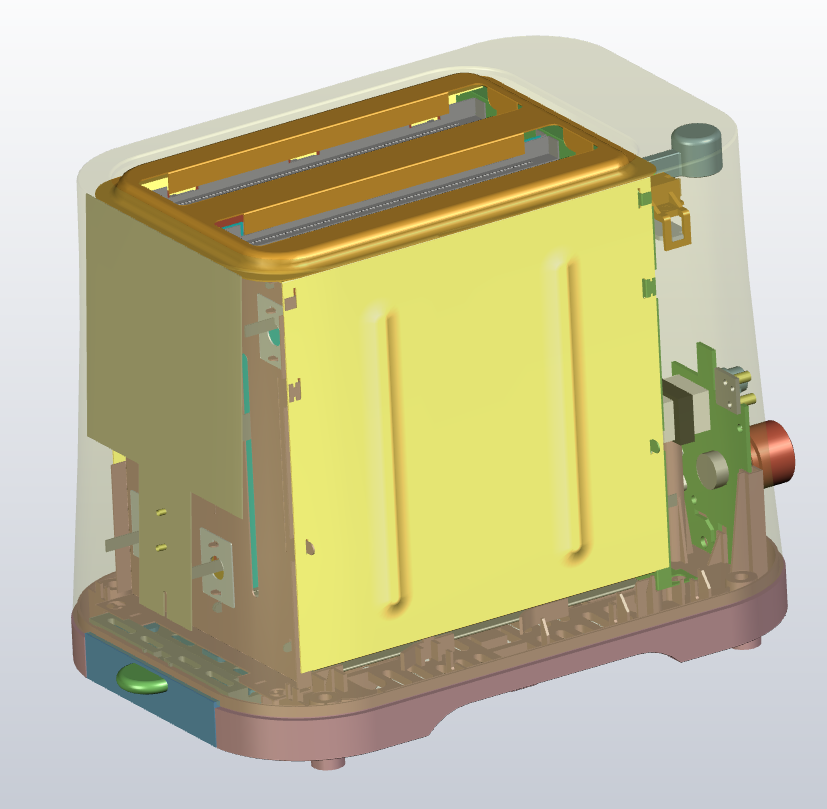 多士炉烤面包机Proe5.0.zip
