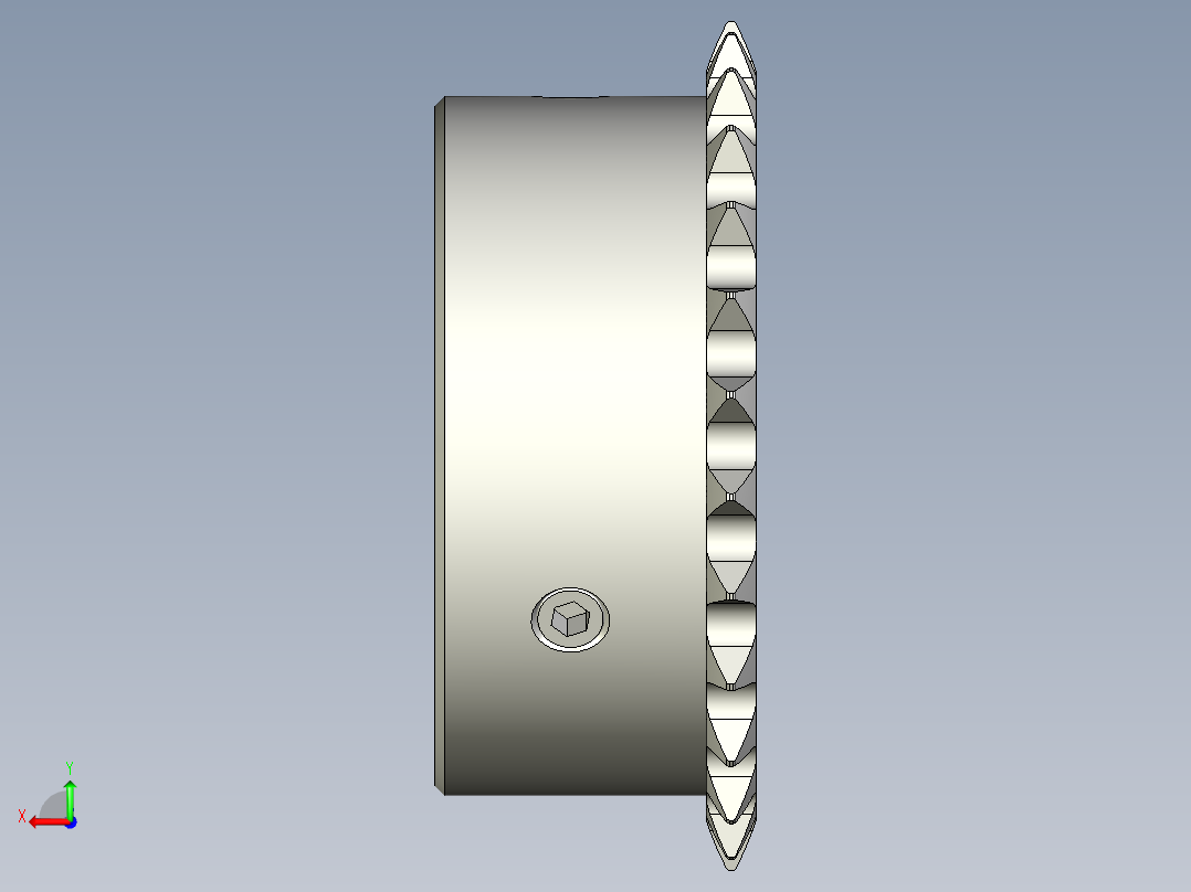 链轮-Sprocket_26-45-98-45_7-Y3后视图