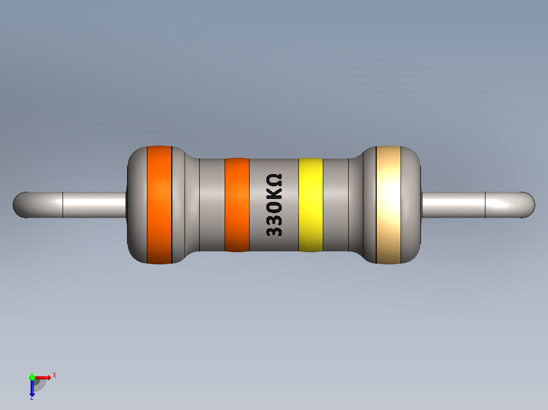 电容器 二极管 电阻器-Resistor 330K Ohm
