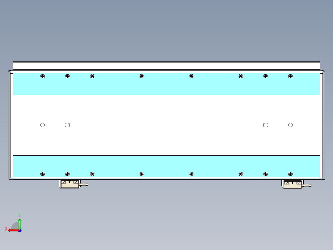 威洛博LC系列3d模型模组2LC22H1Y-S250后视图
