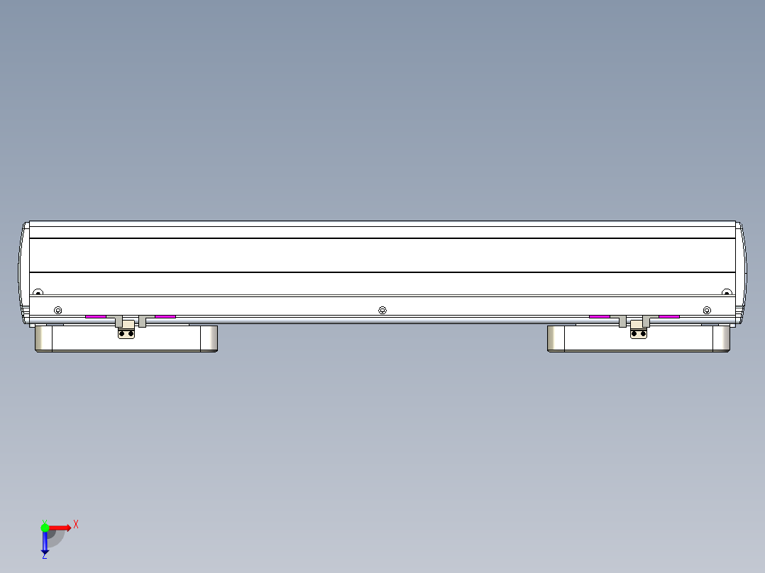 威洛博LC系列3d模型模组2LC22H1Y-S250俯视图