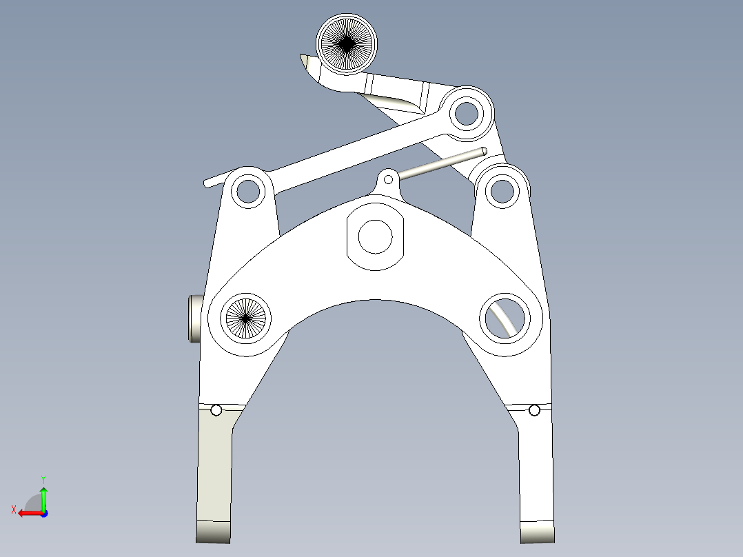 制动器 (12)后视图
