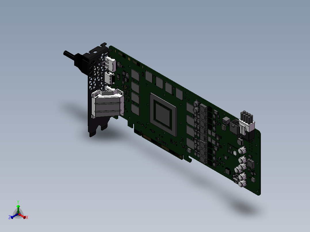 风选机 3正等轴测图